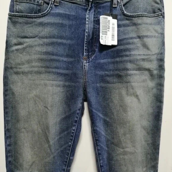 BNWT Monfrere Men's Denim Pants Blue Size 38